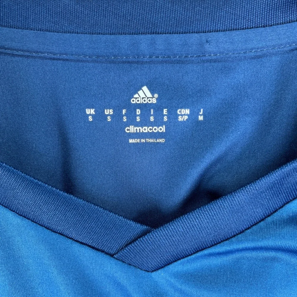 Adidas LA Galaxy Jersey Men Small Blue Herbalife World Cup MLS Soccer Shirt SEAN